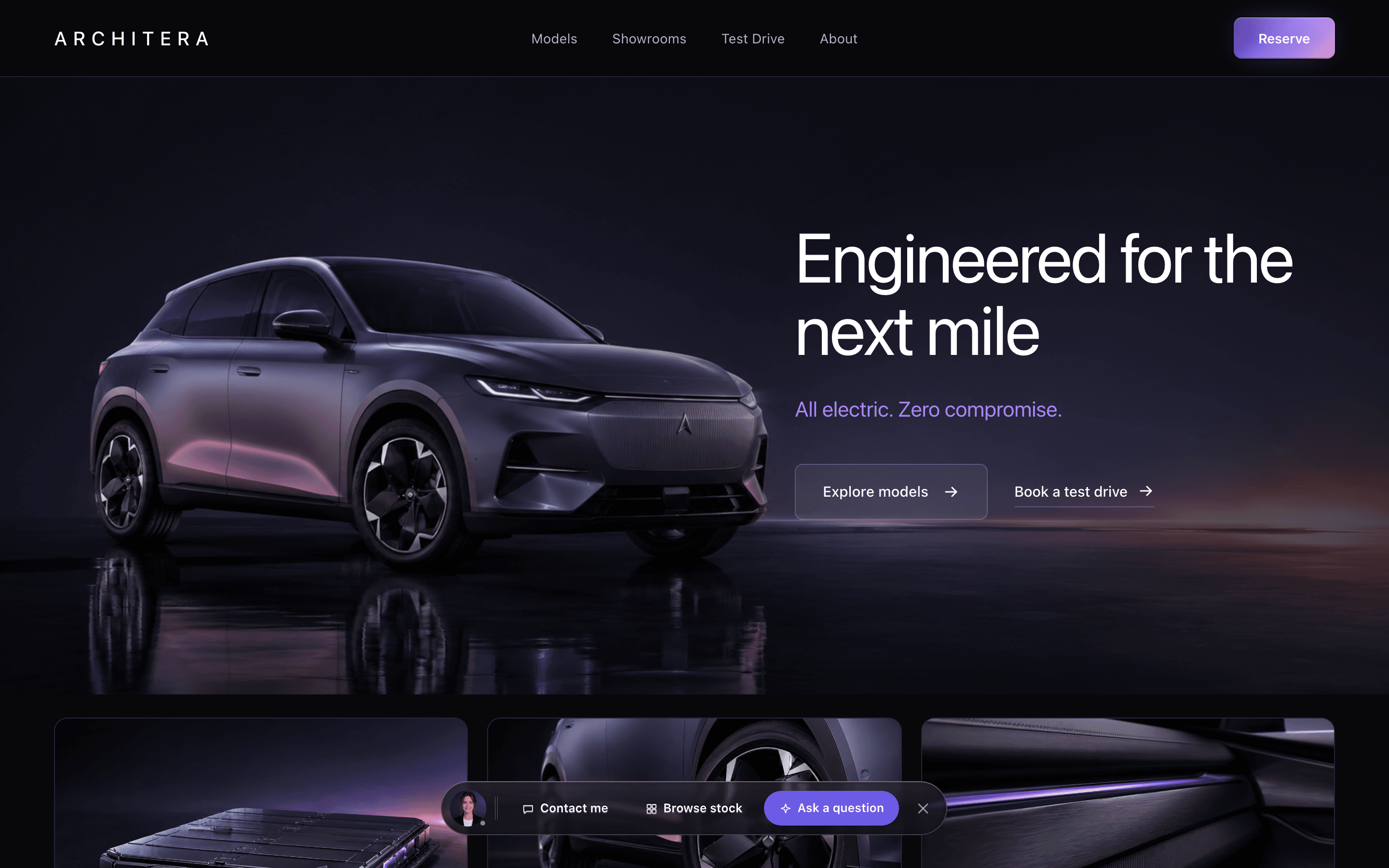 Closed Cronus web chat on the dealer website
