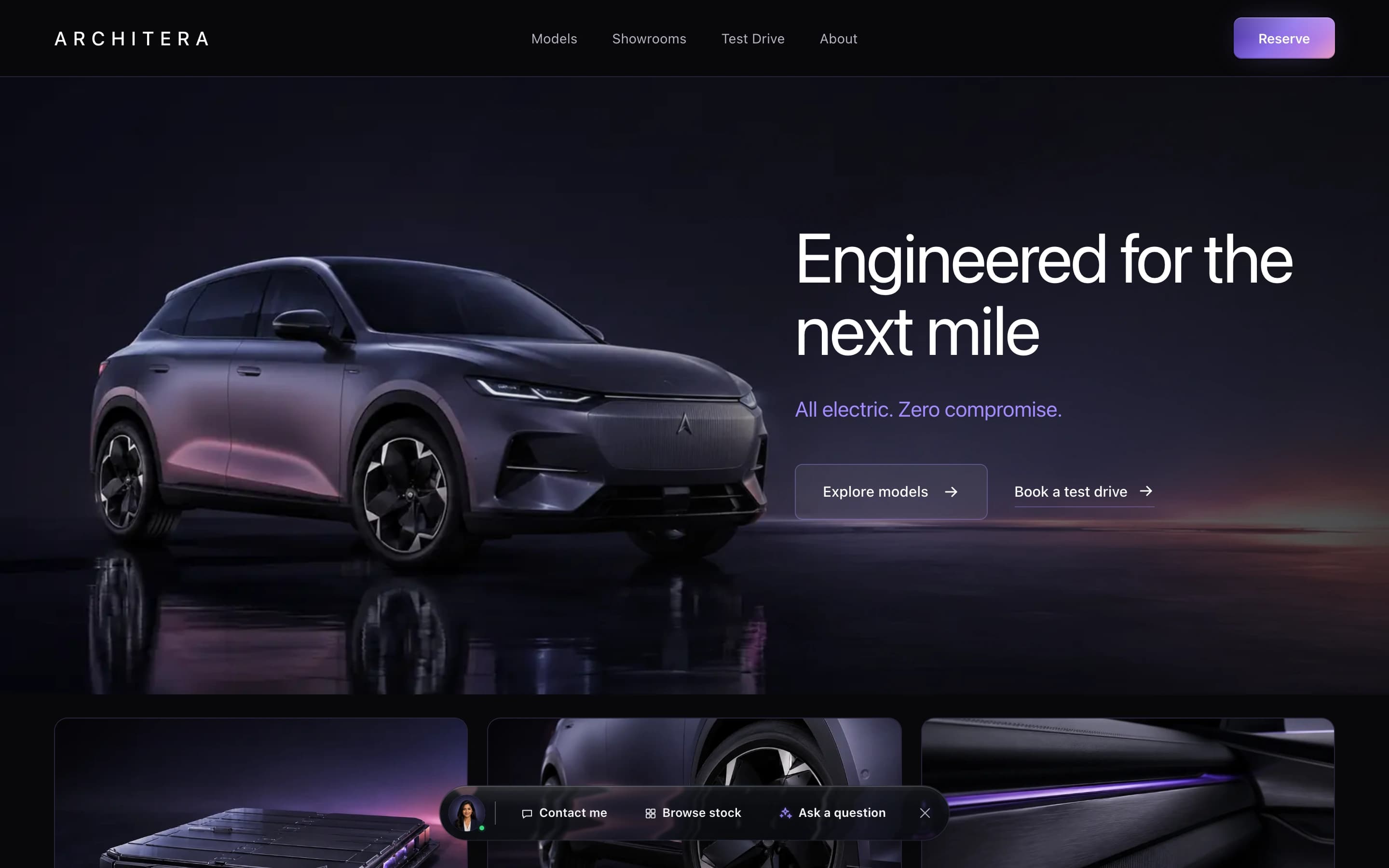 Closed Cronus web chat on the dealer website